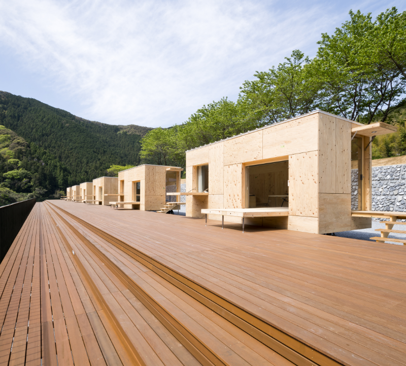 キャンプの風景